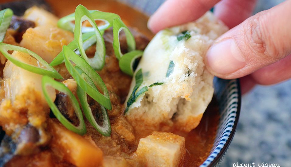 Curry De Legumes Au Lait De Coco Piment Oiseau